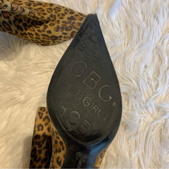 BCBG Cheetah Boots - Picture 2 of 4